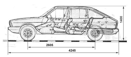 ������� ���������� Simca-1307 (20K, �/� ���)